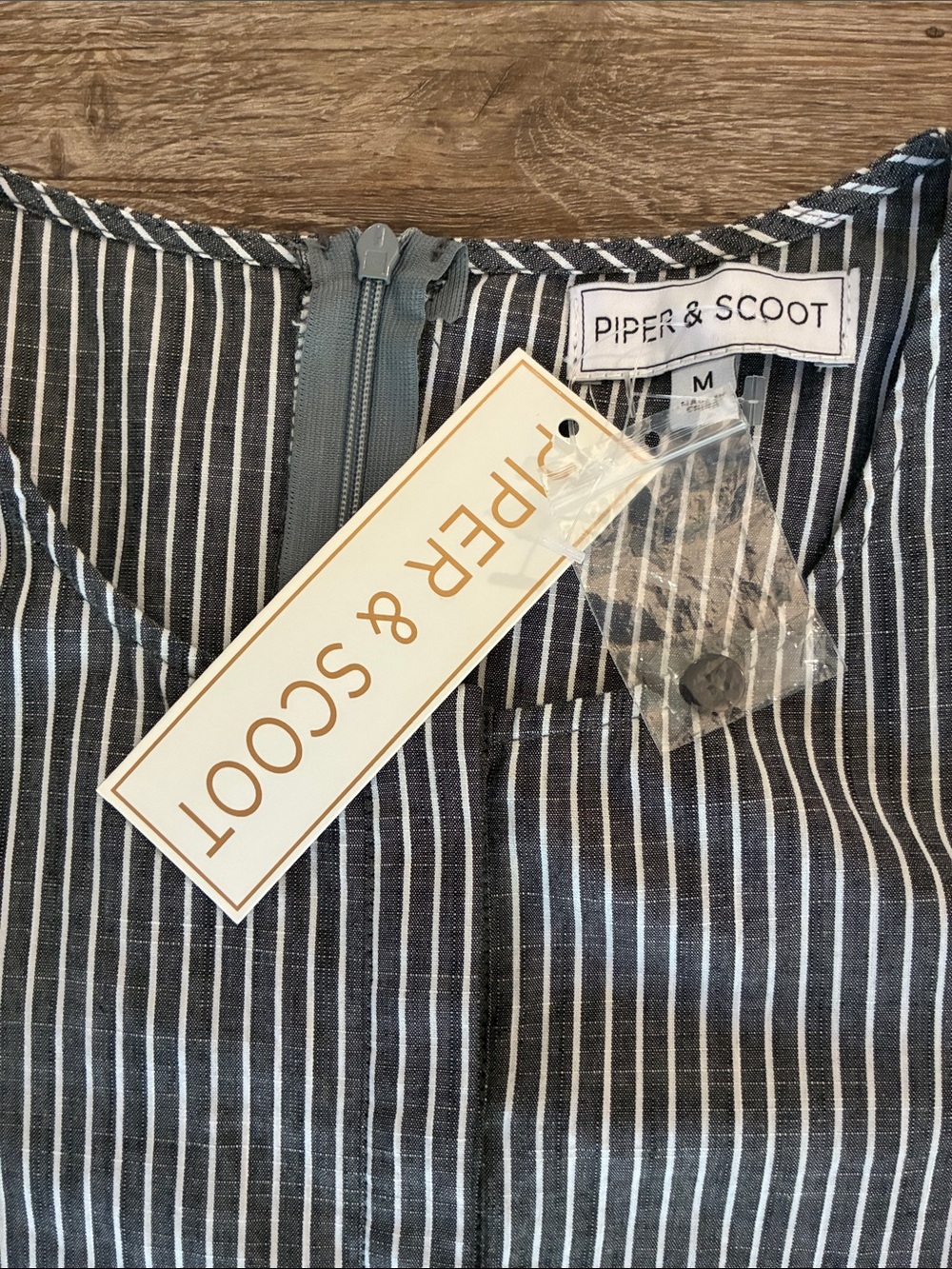 Piper & Scott Pinstripe Jumper NWT - Picture 2 of 10